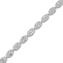 Load image into Gallery viewer, Baguette Diamond Bracelet - Jewelry
