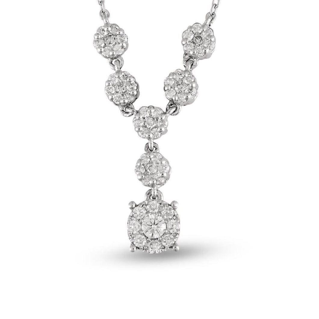 Diamond Pave Necklace - Jewelry