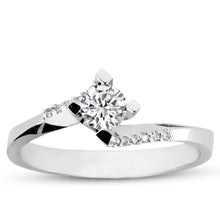 Load image into Gallery viewer, Diamond Solitaire Ring - Jewelry

