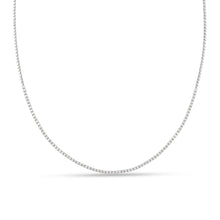 Load image into Gallery viewer, Diamond Tennis Necklace - Necklace
