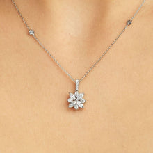 Load image into Gallery viewer, Marquise Diamond Necklace - Jewelry
