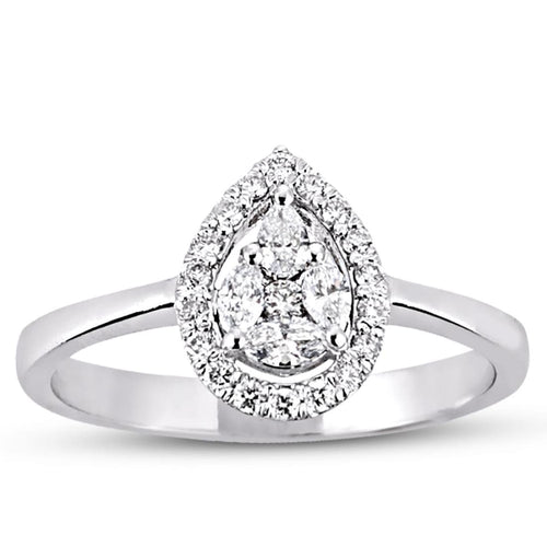 Marquise Diamond Ring - Jewelry