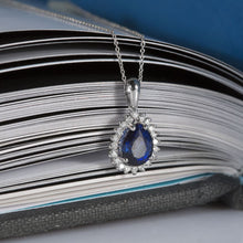 Load image into Gallery viewer, Sapphire Diamond Necklace - Empire Fine Jewellers
